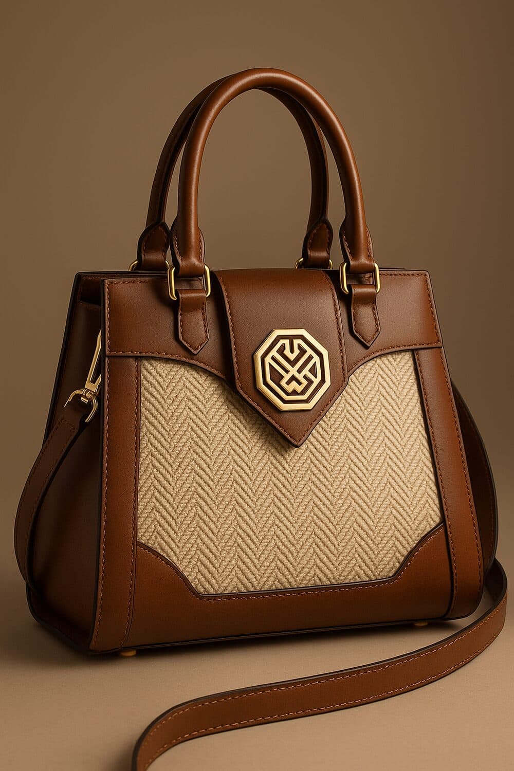 KAN'JA top handle, brown, Bantuu