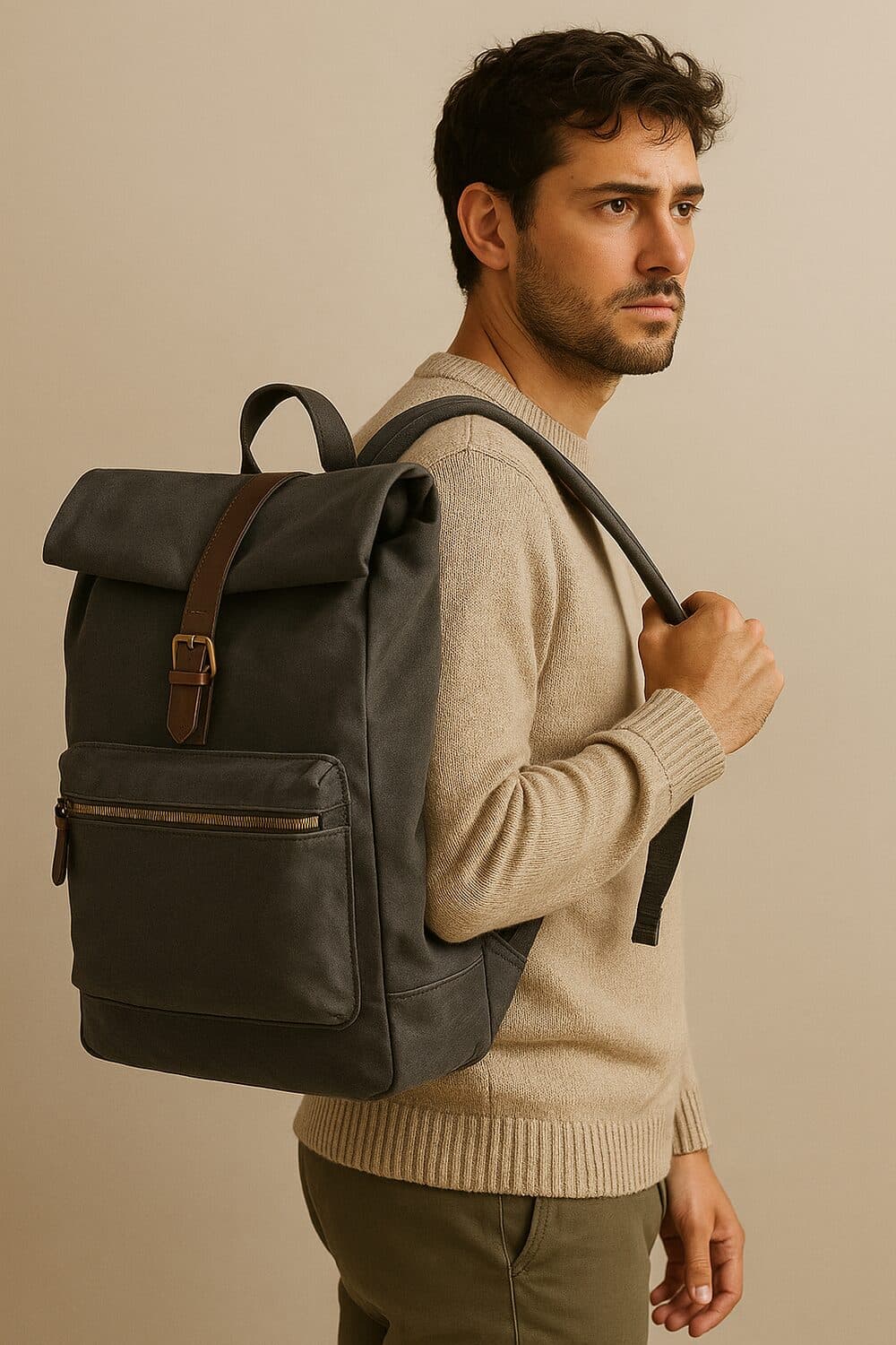 Msafiri roll top, 25L, Bantuu
