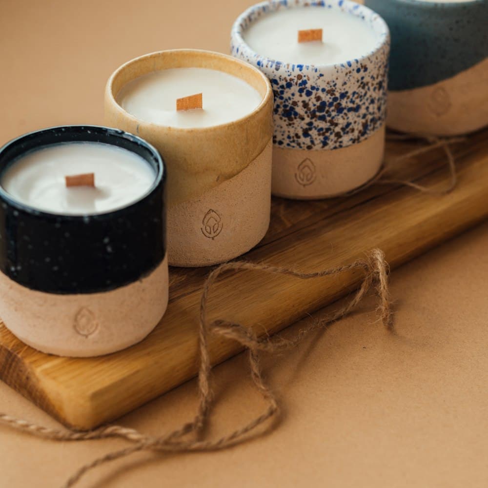 Ceramic trio, 3x60g
